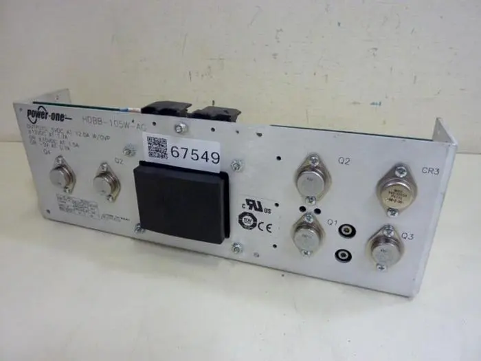 Used POWER ONE HDBB-105W-AG Power Supplies Michigan US | Ideal Machinery #705751
