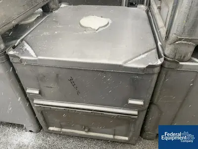 N/A 42 Cu Ft Tote Bin, 304 S/S
