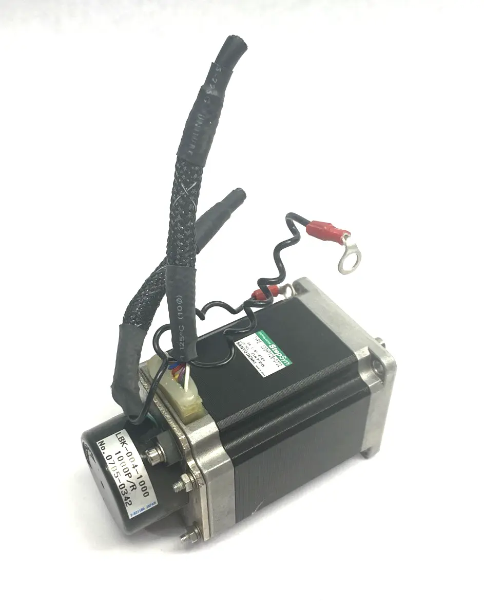 Used Sanyo Denki Step-Syn 2-Phase Stepping Motor CUT LEADS D.C. Motors Michigan US | Maverick Industrial Sales #1392421