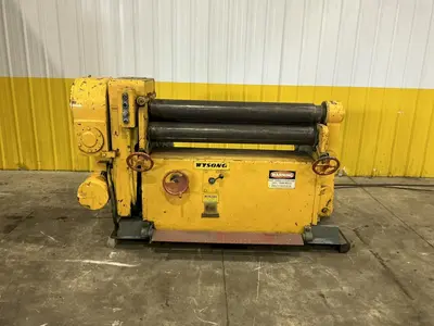 48" x 5/16" WYSONG MODEL #D-48 POWERED PLATE BENDING ROLL: YOBRO #24998