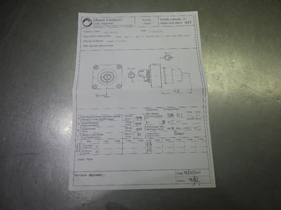 Alberti VDI40 ER32 Live Milling Head For OKUMA/Genos Machines MA-3.5/AOK.LT4.0100 (LOC701)