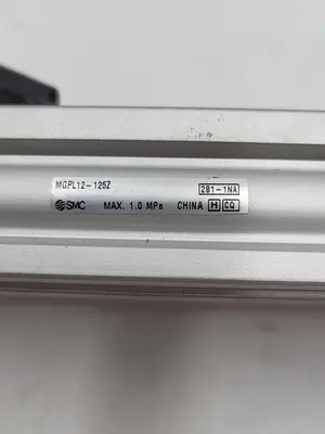 Used SMC SMC MGPL12-125Z CYL, COMPACT GUIDE, BALL BRG Pneumatic Cylinders | ND Industrial Surplus #1215860