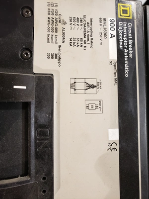 USED SQUARE D MHL36900