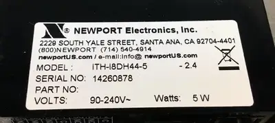 USED NEWPORT ELECTRONICS ITH-I8DH44-5