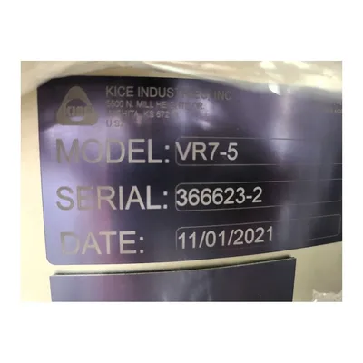 NEW KICE INDUSTRIES INC. VR7-5