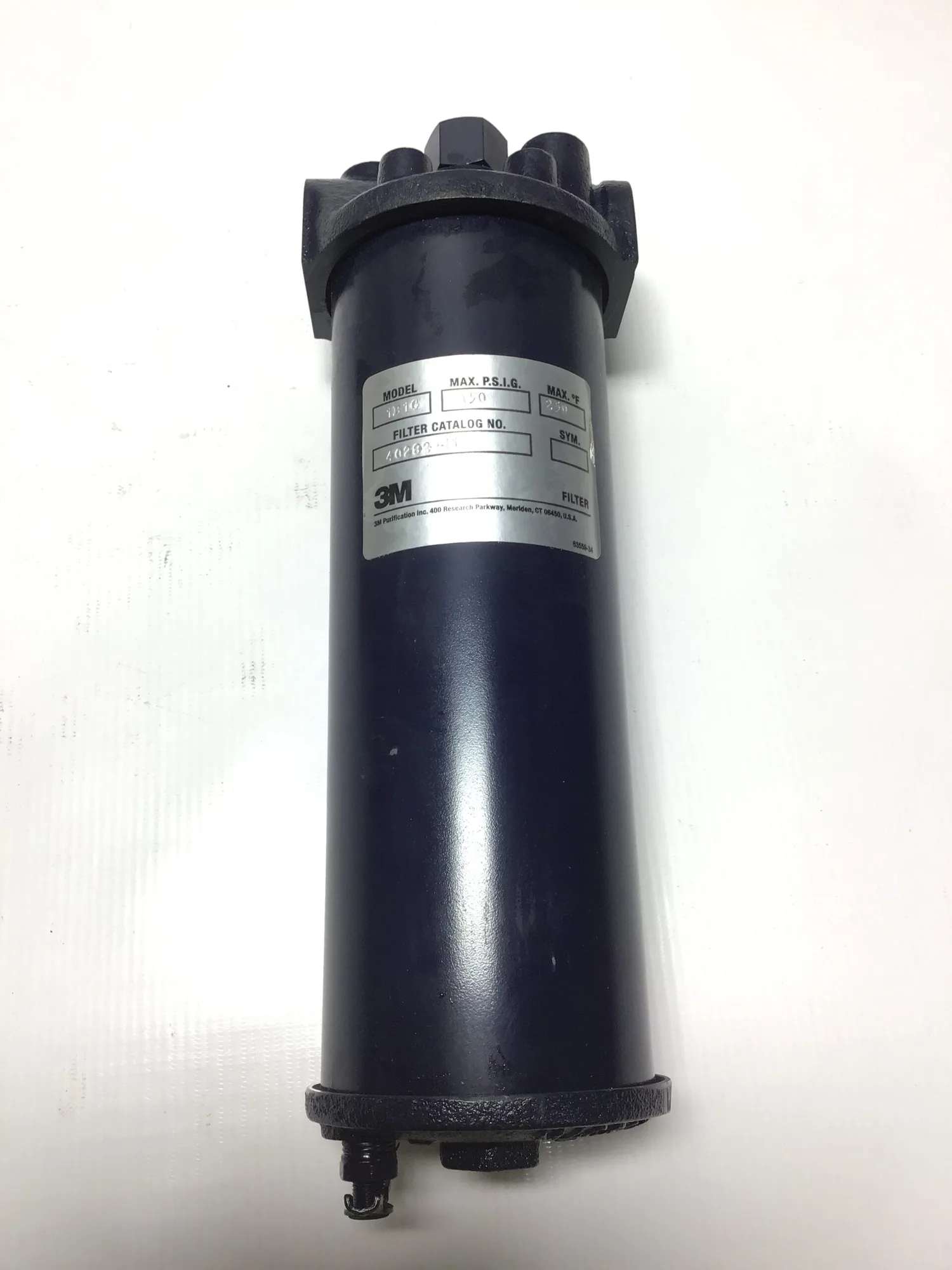 3M 40282-11 Filter Assembly Filter Housing Model 1B1g 150PSI –  NEW!