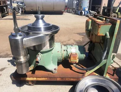 Westfalia SAMR 3036 clarifier centrifuge, 316SS.