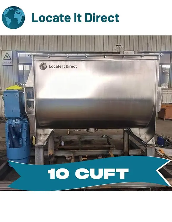New | in-Stock 2025 LID RB-10 CUFT Ribbon Blenders New Jersey US | Buy It Direct Now #506161