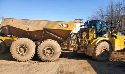 Used 2022 Caterpillar 740GC Articulated Dump Trucks Massachusetts US | Zadoon Equipment #1480576