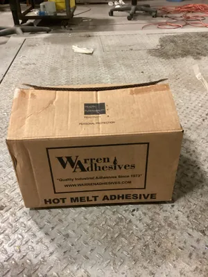 25 LBS Warren Adhesives HM 8657 Hot Melt Glue Adhesive Pellets for Nordson -NIB