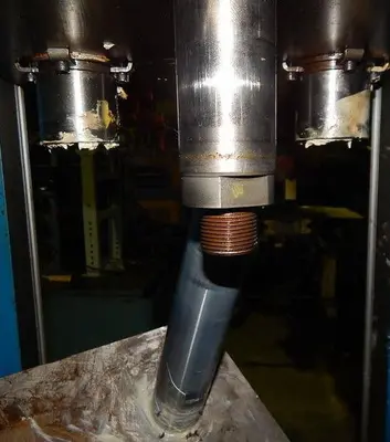 16 Ton FARGER & JOOSTEN MULTIPOWER Air/Oil Press