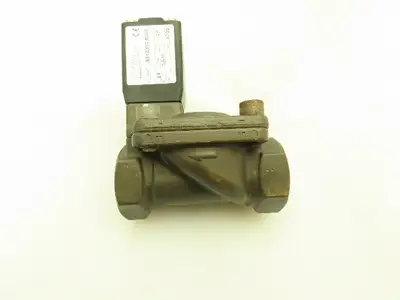 IMI Busch 8212300.8000 Brass Solenoid Valve 24VDC 12W 145 PSI G3/4