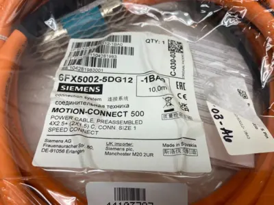 USED SIEMENS MOTION-CONNECT 500 POWER CABLE ASSEMBLY