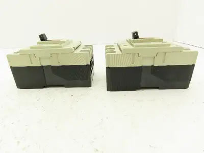 Mitsubishi NF63-CW No-Fuse Circuit Breaker 50A 3 Pole 600V Lot of 2