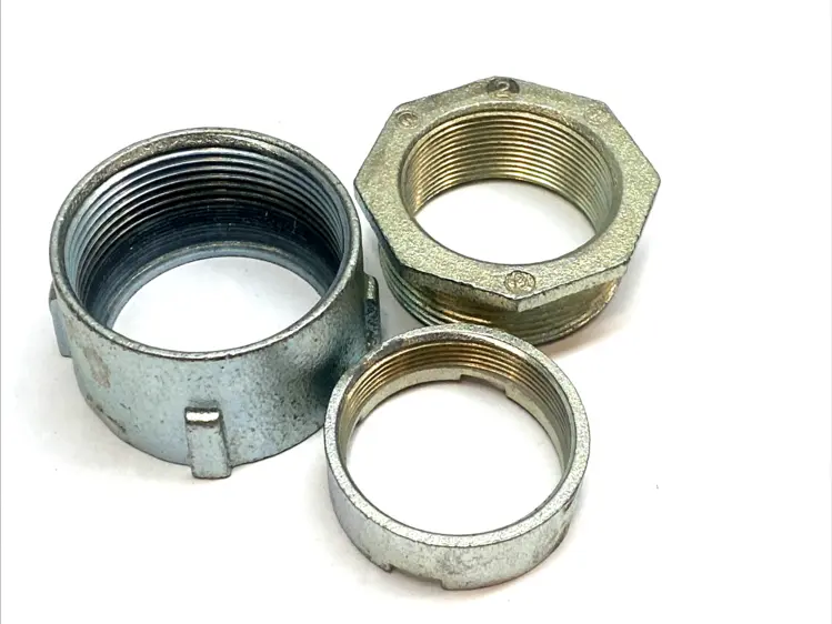 Used THOMAS & BETTS ERICKSON COUPLING 2" 3-PC MALLEABLE IRON RIGID IMC Valves/Fittings | Maverick Industrial Sales #1101121