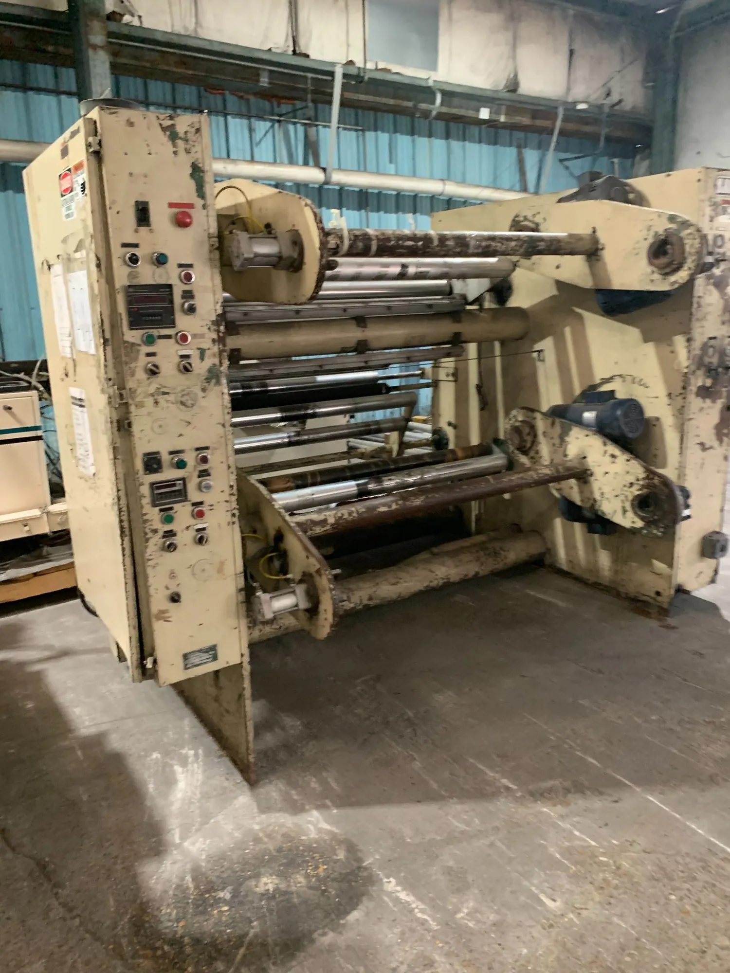 Used SANO Dual Turret winder Winding and Unwinding Mississippi US | Mark One Machinery #1412120