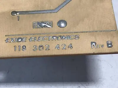 USED EXIDE 118 302 424