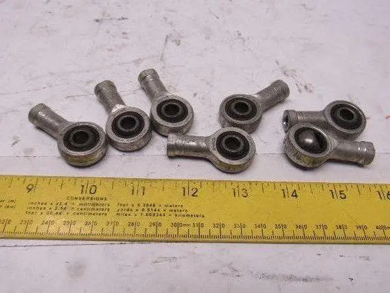 Alinabal CXF-5 5/16" Eye ID 5/16-24 Threaded Rod End Lot Of 7