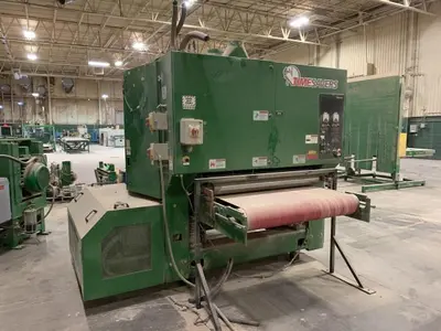 USED TIMESAVERS 5321-25-00, 52" DOUBLE-HEAD WIDE-BELT SANDER
