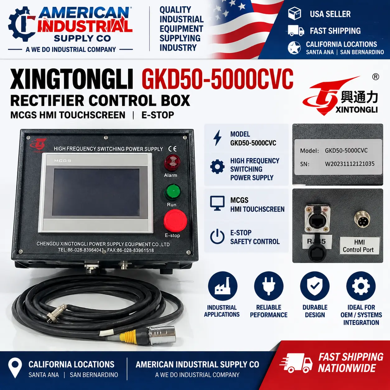 Used Xingtongli _UNKNOWN_ Automation Control (HMI) California US | American Industrial Supply Co. #1543132