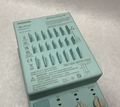USED SIEMENS ET 200PRO EDSE/DSSE HF DIRECT-ON-LINE ELECTRONIC SOFT STARTER