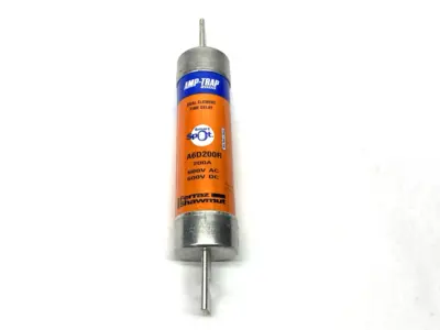 USED MERSEN AMP-TRAP DUAL ELEMENT TIME DELAY FUSE CLASS RK1 600V 200A