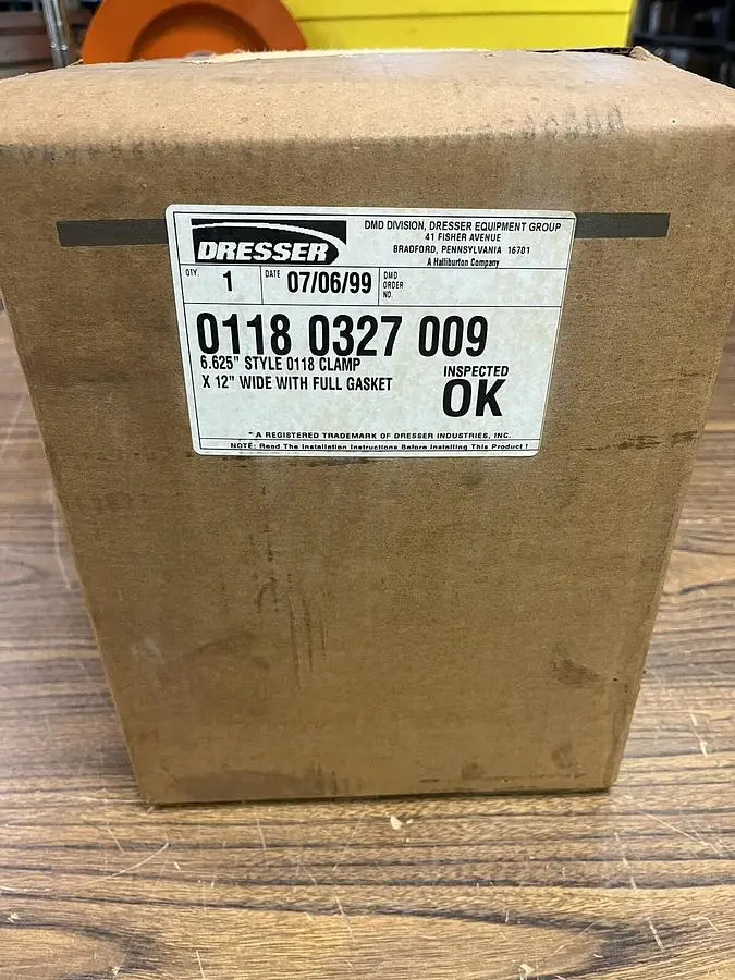 New | in-Stock DRESSER 0118-0327-009 Valves/Fittings Ohio US | Surplus Asset Holdings #1236772