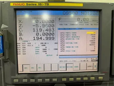 2007 NAKAMURA-TOME WT-150 5-Axis or More CNC Lathes | Toolquip, Inc. (22)