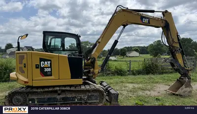Used 2019 CATERPILLAR 308CR Crawler Excavators Kentucky US | Proxy Equipment #1388860
