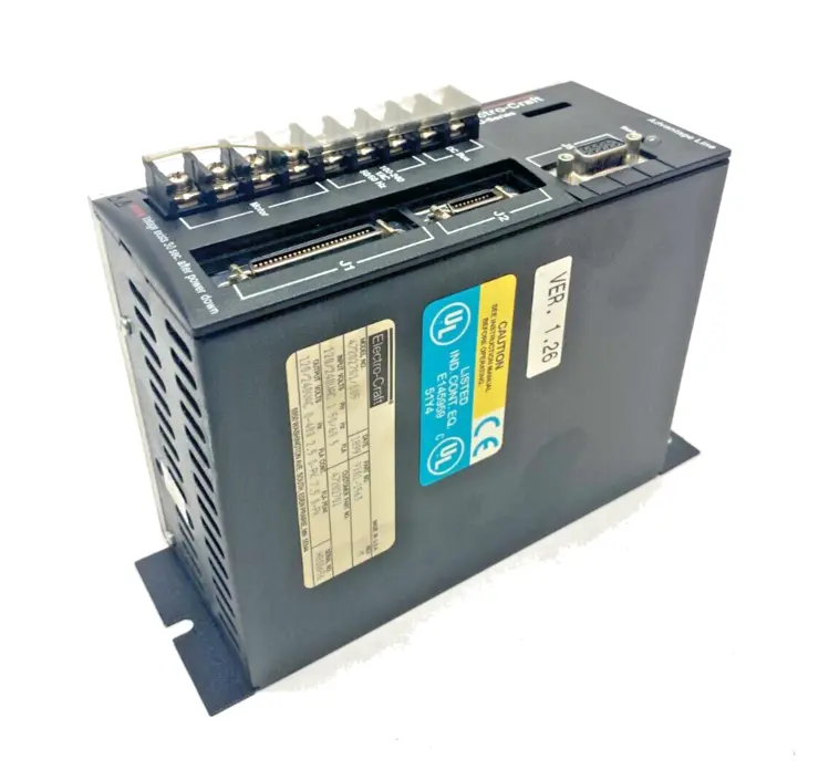 Used Electro-Craft BRU Ser Advantage Line Servo Drive 1-Phase Servo Drives Michigan US | Maverick Industrial Sales #1398153
