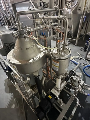 GEA Westfalia HB025-SL Plug & Win CB 50 beer clarifier skid, 316SS.