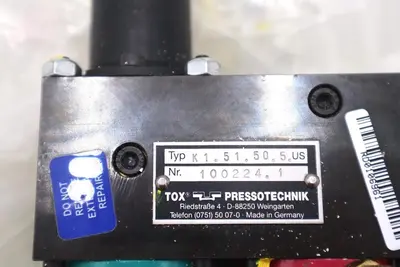 TOX PRESSOTECHNIK K1.51.50.5 PNEUMATIC-HYDRAULIC POWERPACKAGE UNIT #1005A