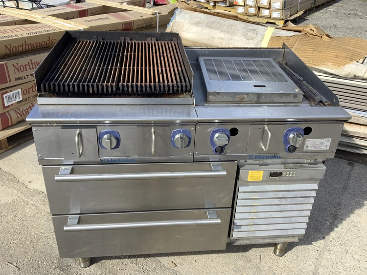 Used ELECTROLUX ARG24FL Commercial Flat Top Griddles Michigan US | Miedema Asset Management Group #1474292