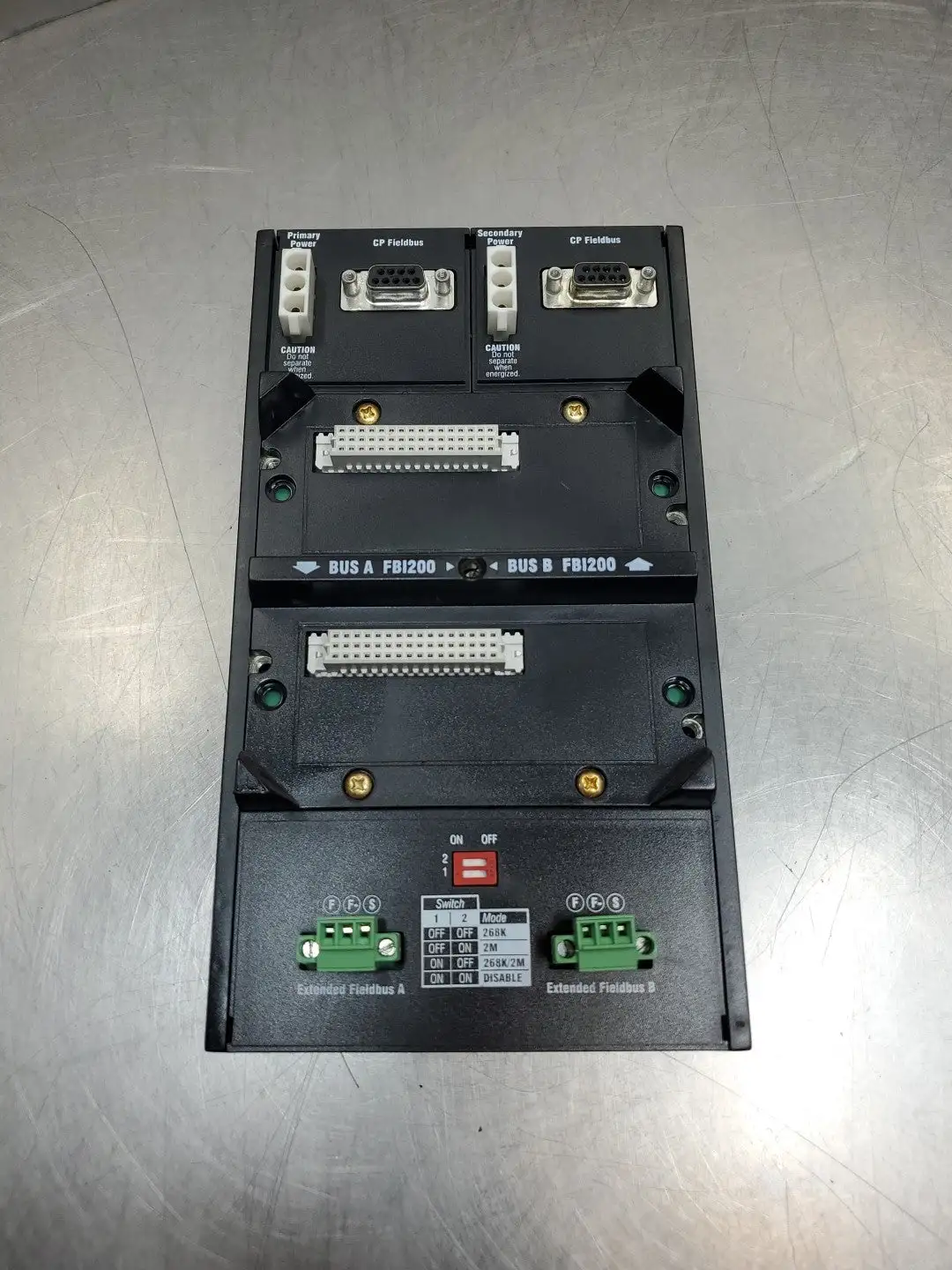 Used Foxboro RH924RT Process Communication Card Base PLC Chassis South Carolina US | Palmetto Automation #1539758