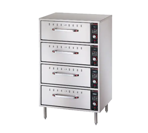 Hatco HDW-4 29.5" Freestanding Warming Drawer w/ (4) 21.5" Compartments, 120v