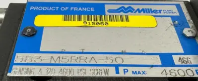 NEW BOSCH / MILLER FLUID POWER 583-M5RRA-50 CONTROL VALVE W/ 0-831-006003 VALVE