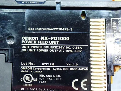 Used OMRON NXPD1000 Power Supplies | HGR 24 #738863