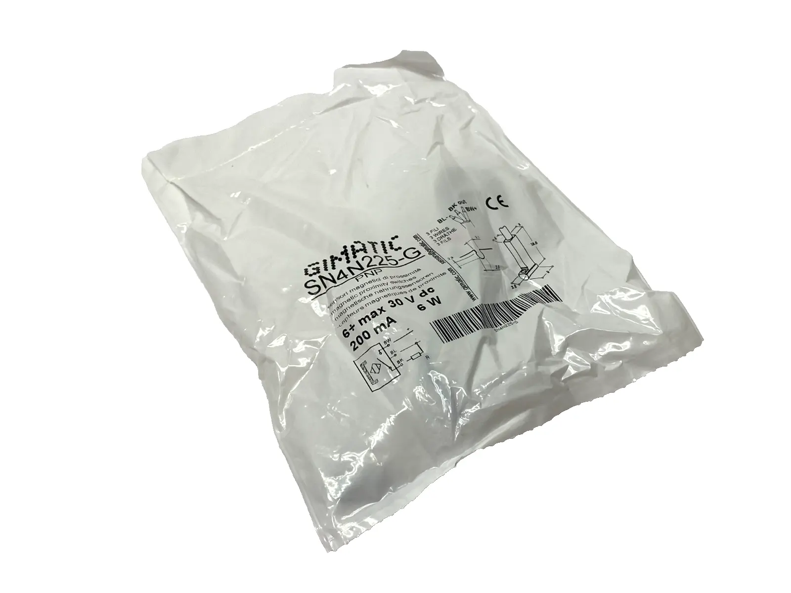 New | in-Stock Gimatic Programmable Magnetic Sensor for C-Slot, 3 PNP Digital Outputs Proximity Sensors Michigan US | Maverick Industrial Sales #1469041