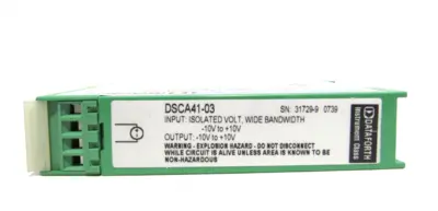 USED DATAFORTH DSCA41-03 INPUT MODULE DSCA4103
