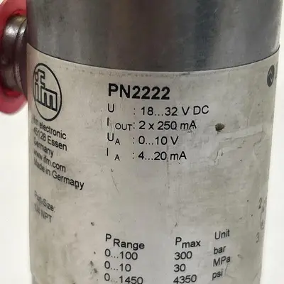 Used EFECTOR PN2222 Sensors | Surplus Asset Holdings #1206641