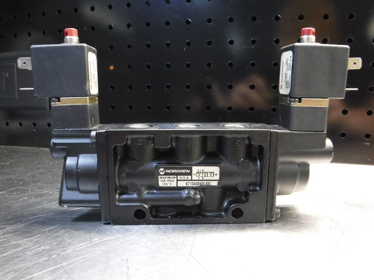 Norgren Solenoid Control Valve K71DA00K3LK3L (LOC1042A)