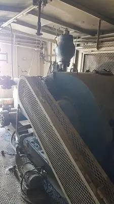 USED EMSCO F-500 TRIPLEX MUD PUMP