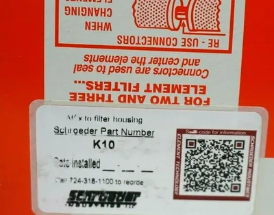 NEW SCHROEDER K10 FILTER ELEMENT