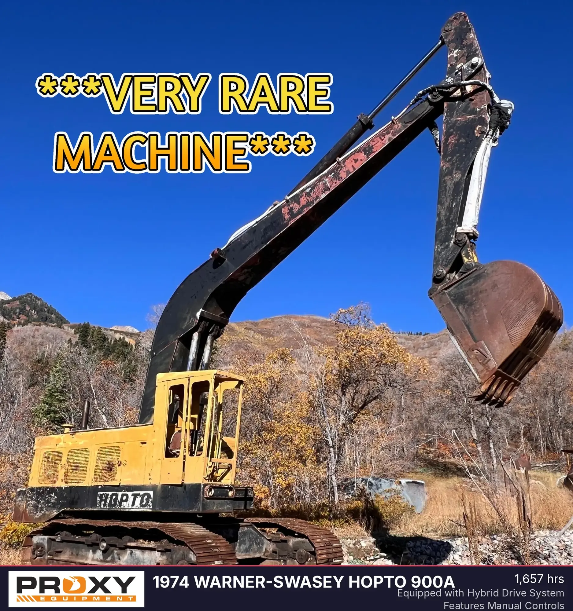 Used 1974 WARNER-SWASEY HOPTO 900A Excavators Utah US | Proxy Equipment #1378814
