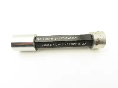 R&K Tool Pin Plug Guage Go Nogo 30.15mm 31.79mm 32mm 34.92mm & 38.20mm  Lot Of 5