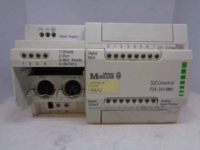 Used KLOCKNER MOELLER PS4-201-MM1 PLC Processors | BG Industrial Surplus #471759