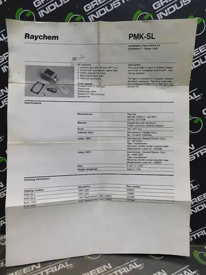 USED RAYCHEM PMK-SL-2