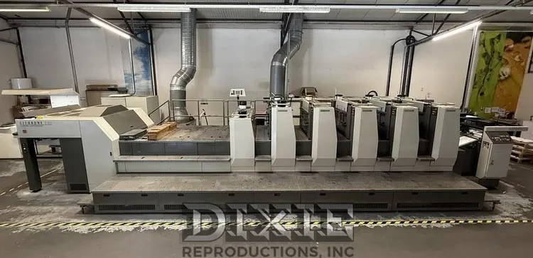Used 2012 KOMORI LS-529 HC HUV Sheet-fed press | Dixie Reproductions, Inc. #394402