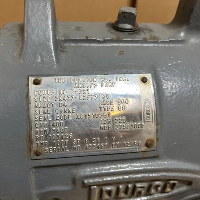 USED Durco 2K4x3-82/73 RV