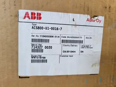 NEW ABB ACS800-U1-0016-7